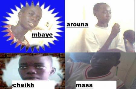 ce sont mes amis de notre quartier